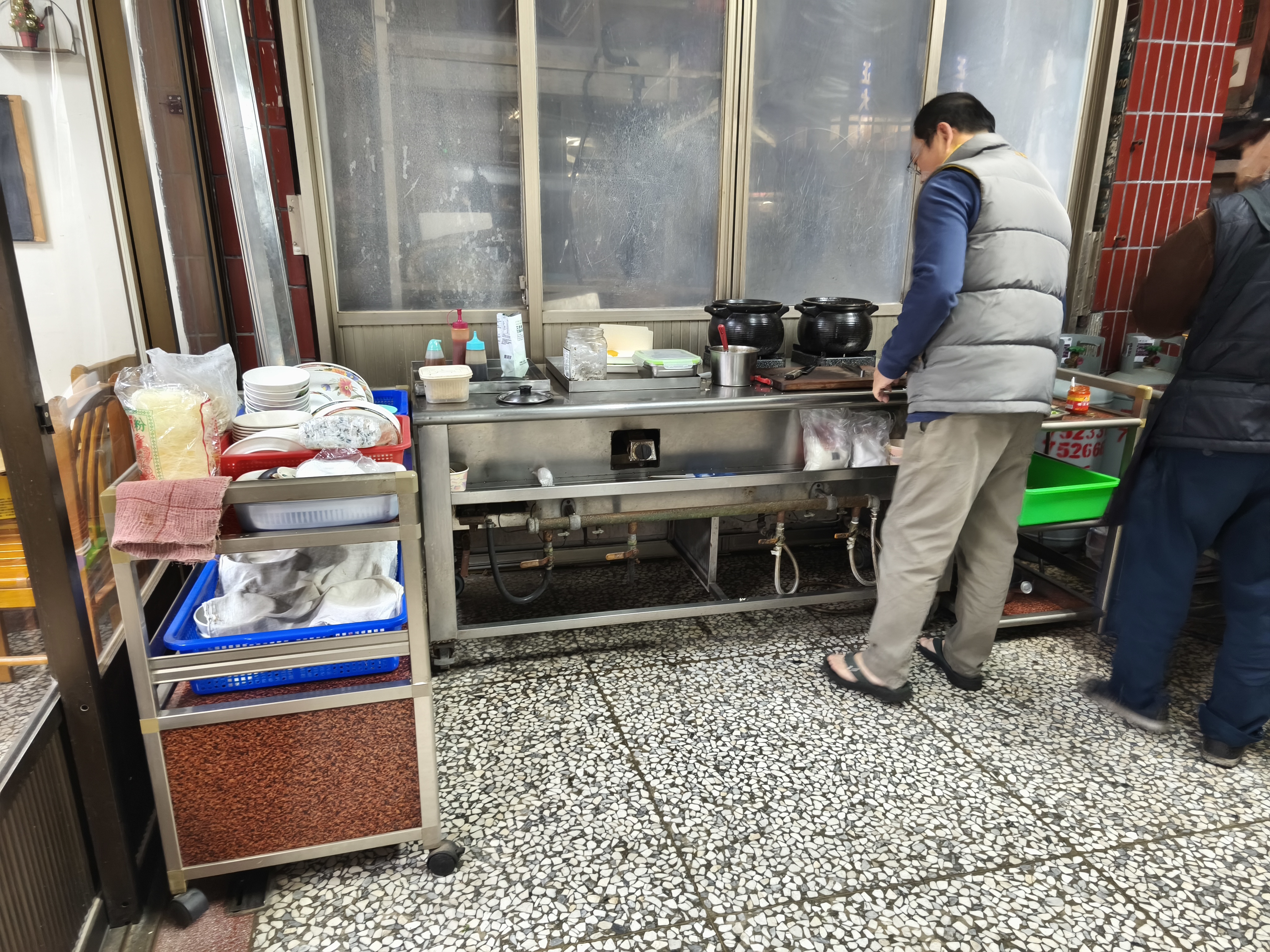 備餐區與現場料理